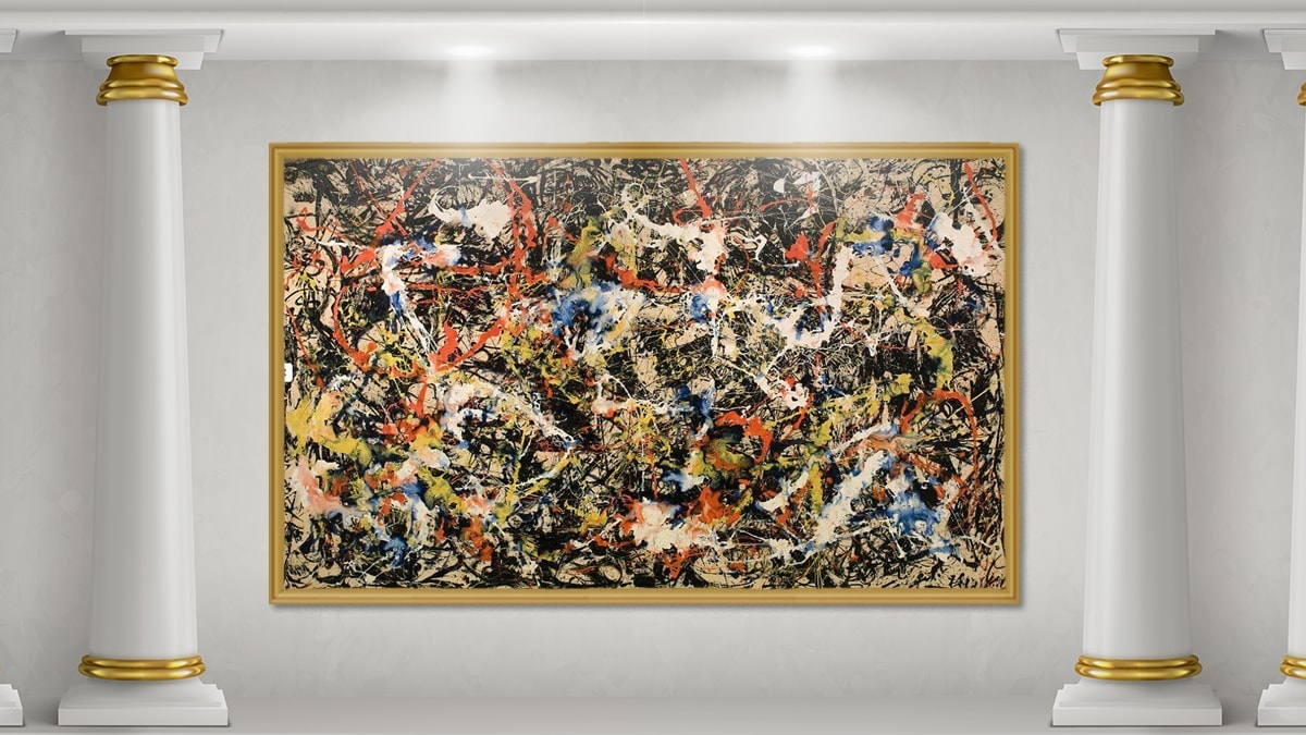 Convergence By Jackson Pollock