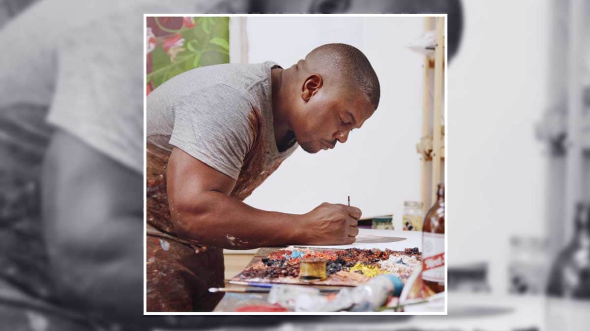 Kehinde Wiley contemporary male black artist
