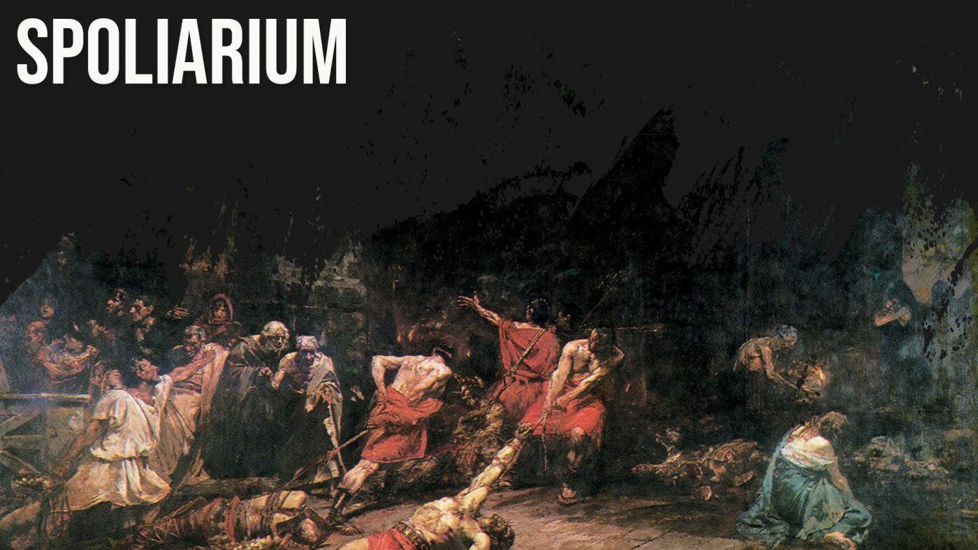 Spoliarium by Filipino painter Juan Luna