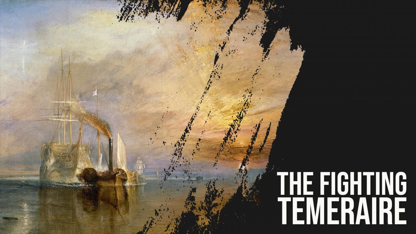 The Fighting Temeraire is created by J.M.W. Turner