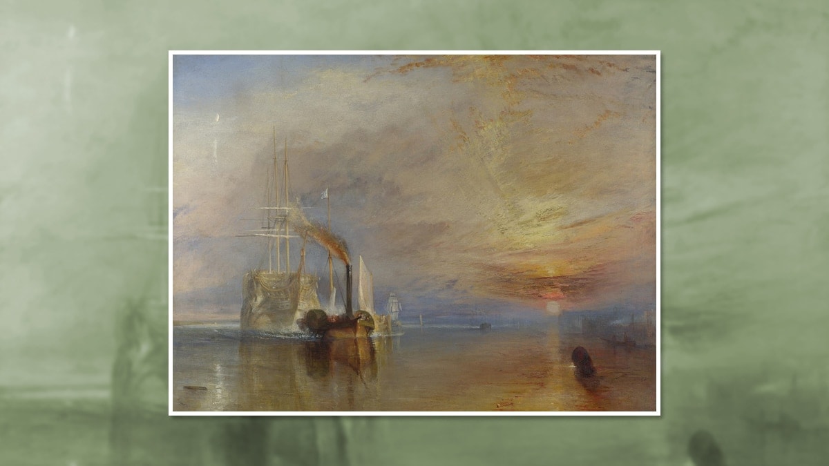 The Fighting Temeraire is one of the famous landscape painting