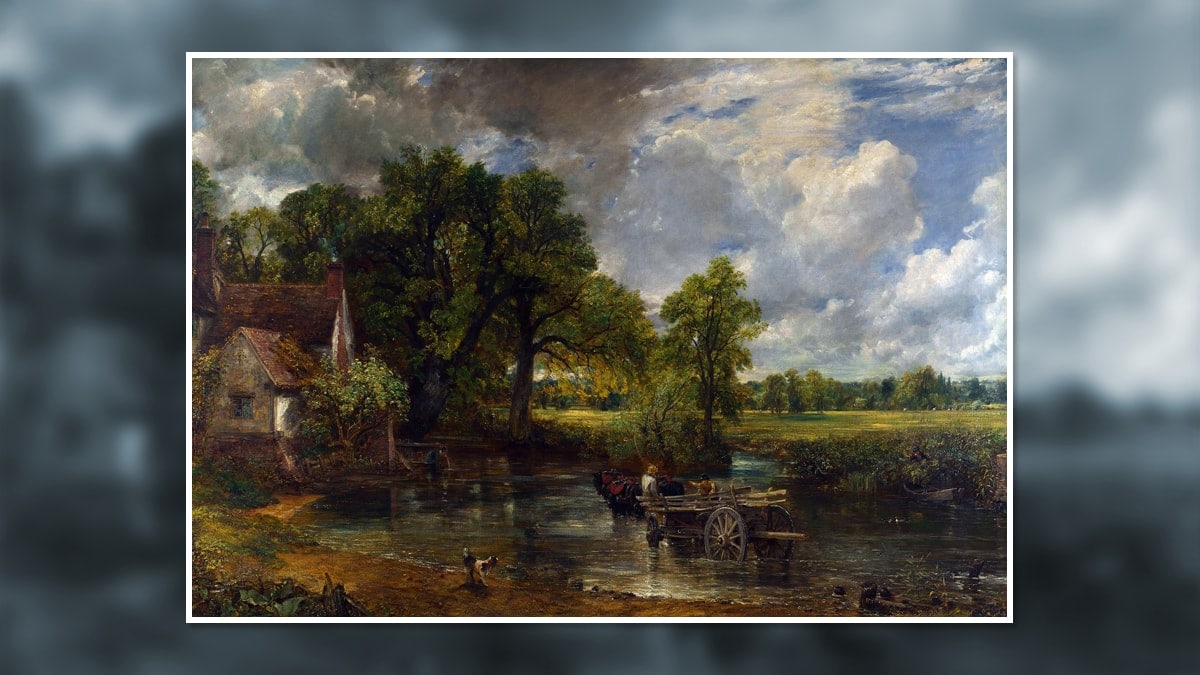 famous landscape painting by John Constable