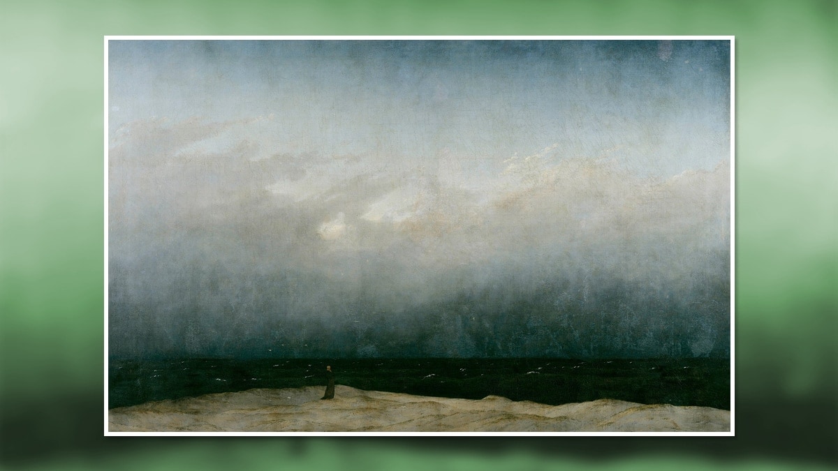 the famous landscape painting by Caspar David Friedrich