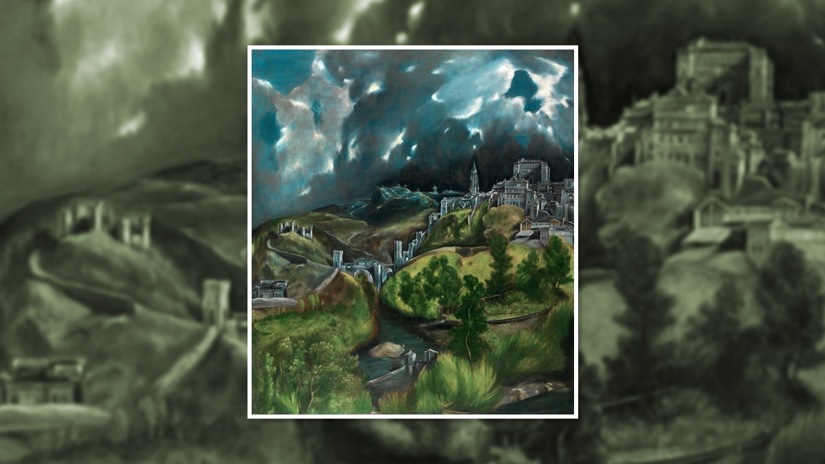View of Toledo is one of the famous landscape paintings created by El Greco