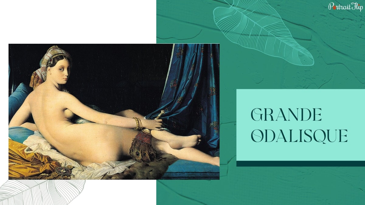 Grande Odalisque is the Louvre museum artwork. 