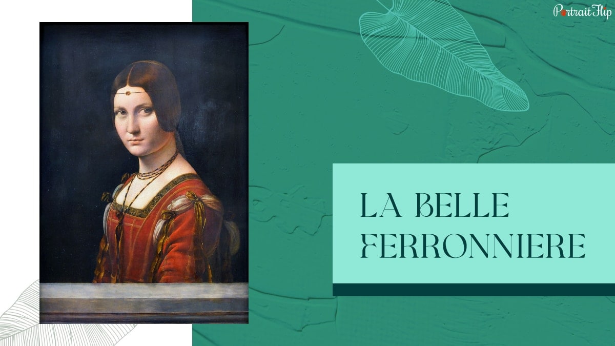 La Belle Ferronniere is one of the finest paintings in Louvre.