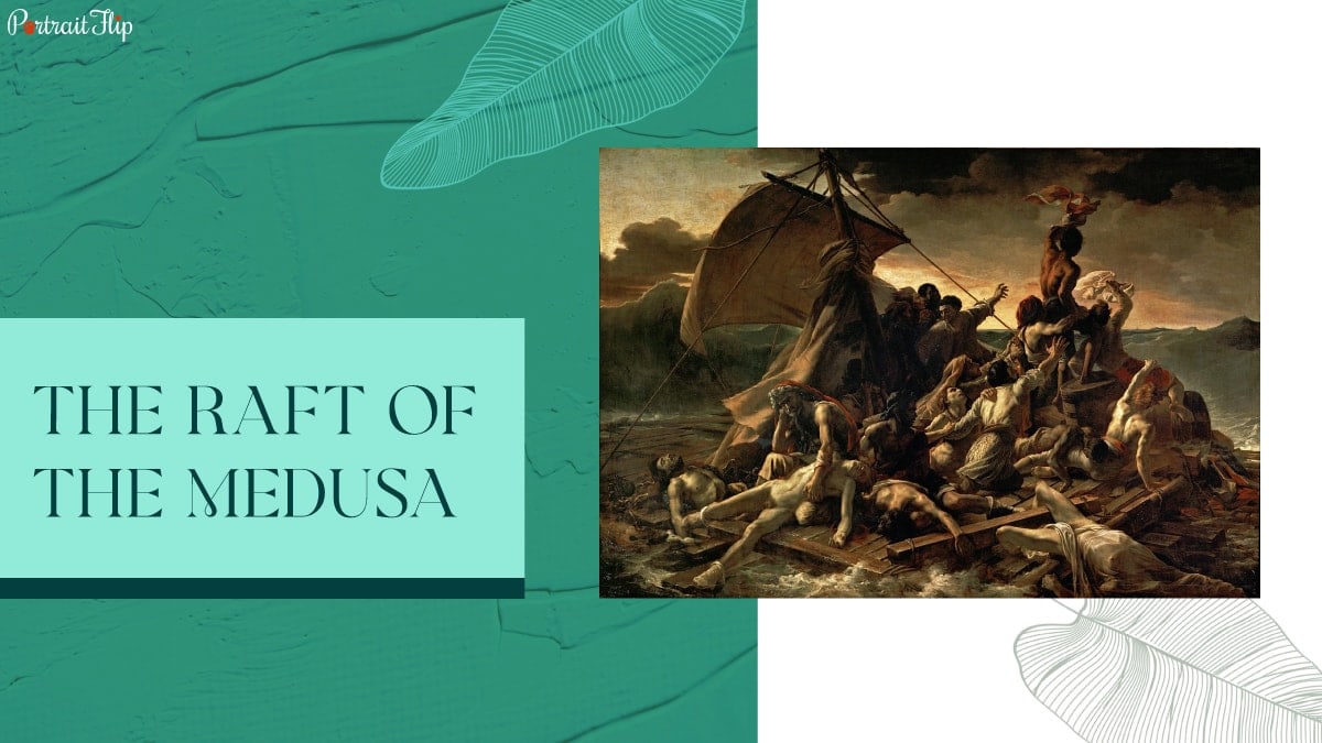 The Raft of the Medusa is one of the best paintings of Louvre.