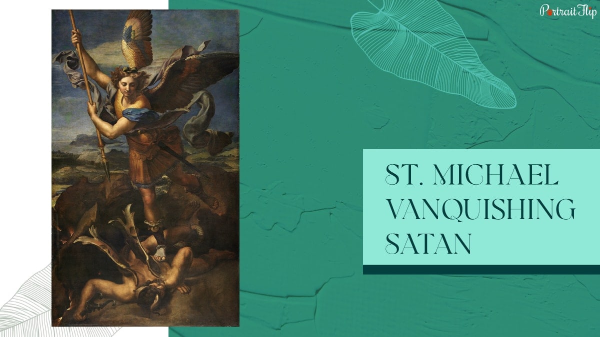 St. Michael Vanquishing Satan is one of the best paintings of Louvre.