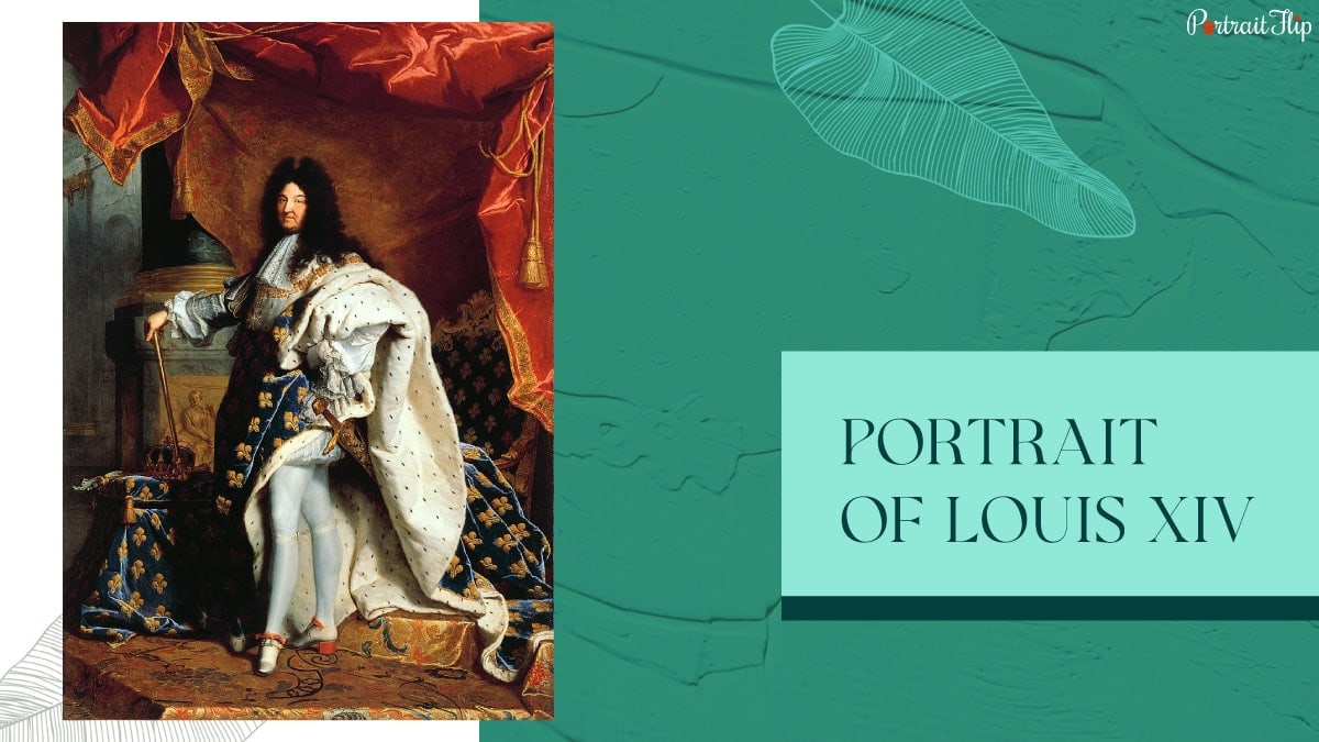 Portrait of Louis XIV is the Louvre museum artwork. 