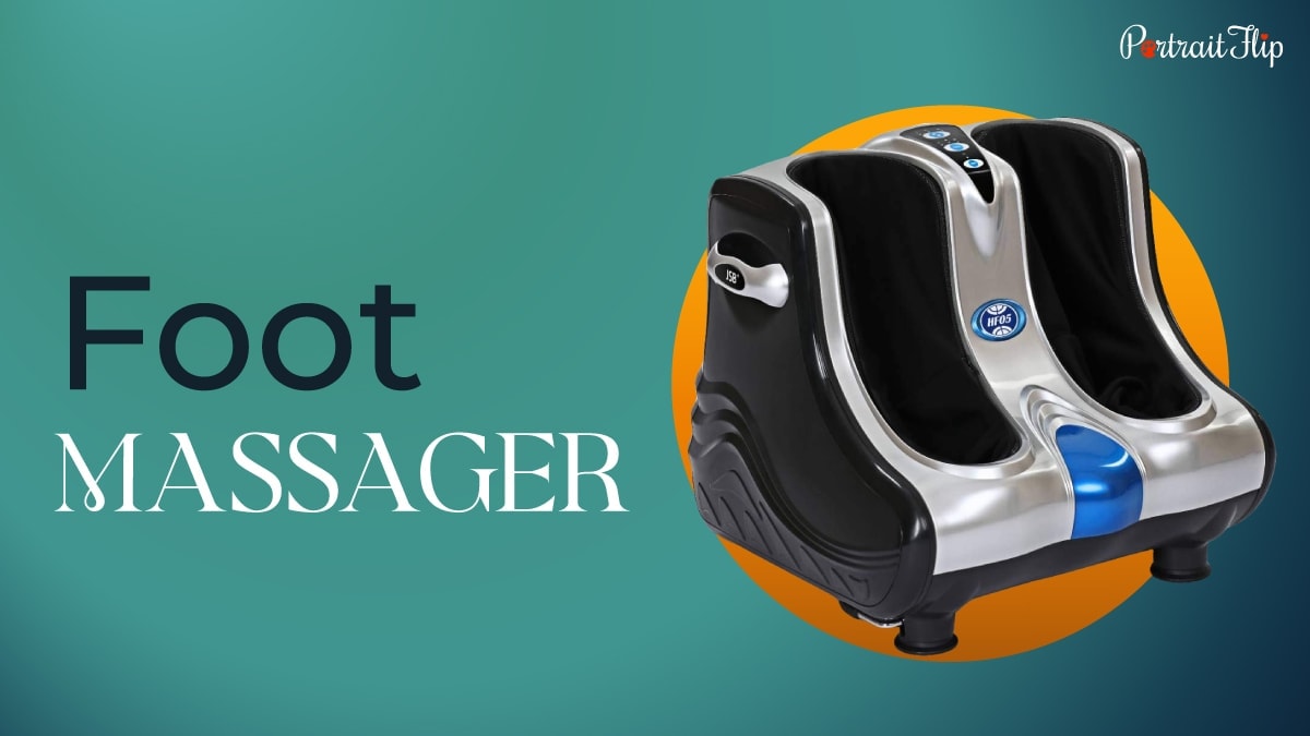 a comfortable and luxurious foot massager