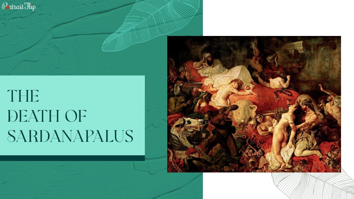 The Death of Sardanapalus is one of the best paintings of Louvre.