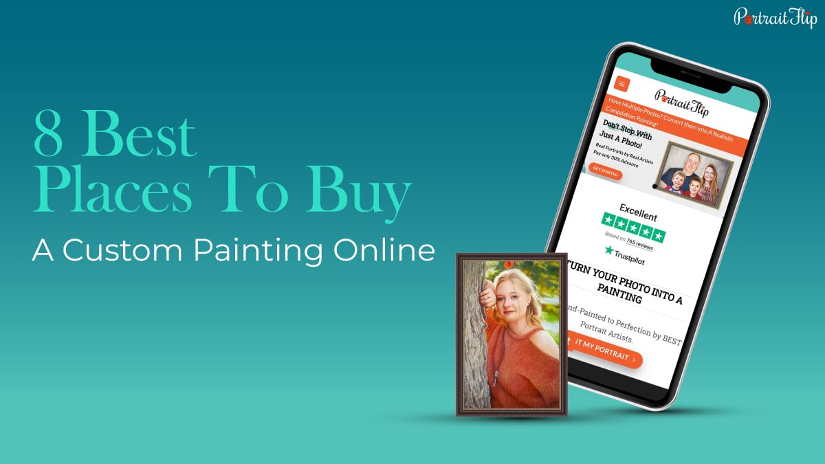 Best places to buy custom portraits online.