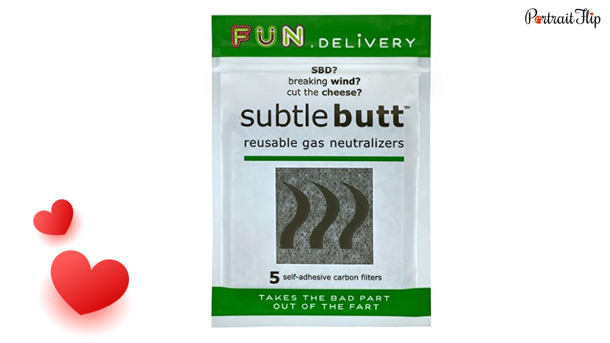 Subtle butt gas neutralizers