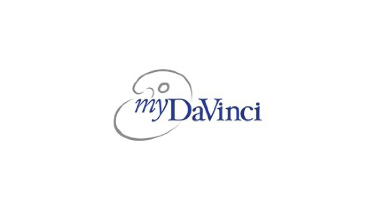 The image represents MyDaVinci logo