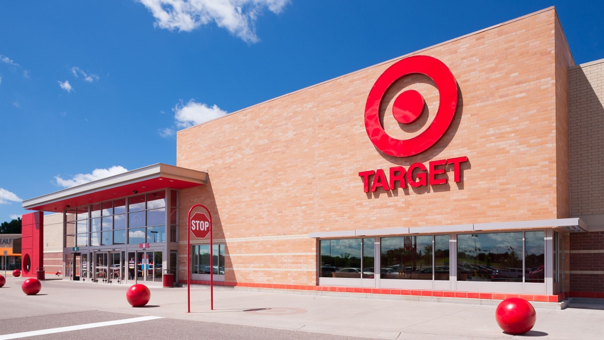 front view of a Target store
