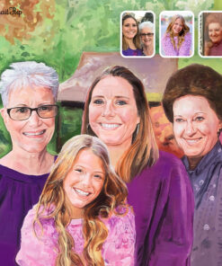 Family Pastel Portraits