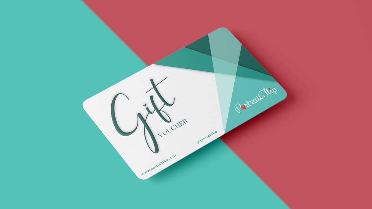 A gift card by portraitflip. 