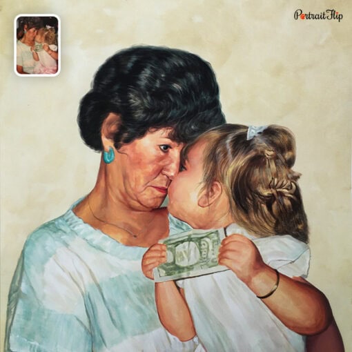 GrandParents & GrandChildren Pastel Portraits