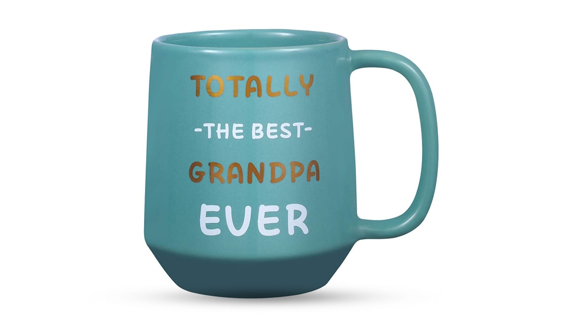 The best grandpa mug 
