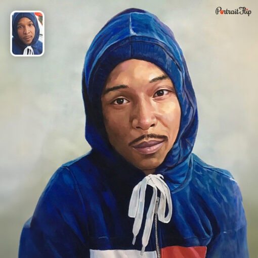 Human Pastel Paintings