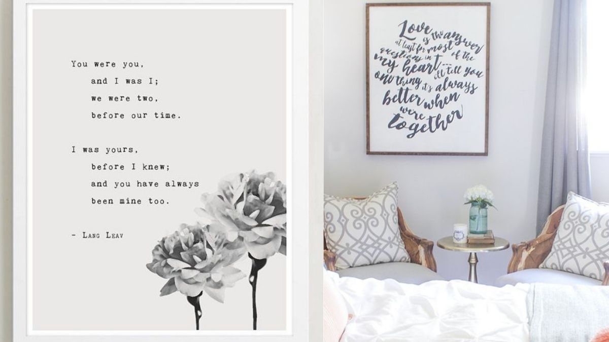 Poem art for anniversary