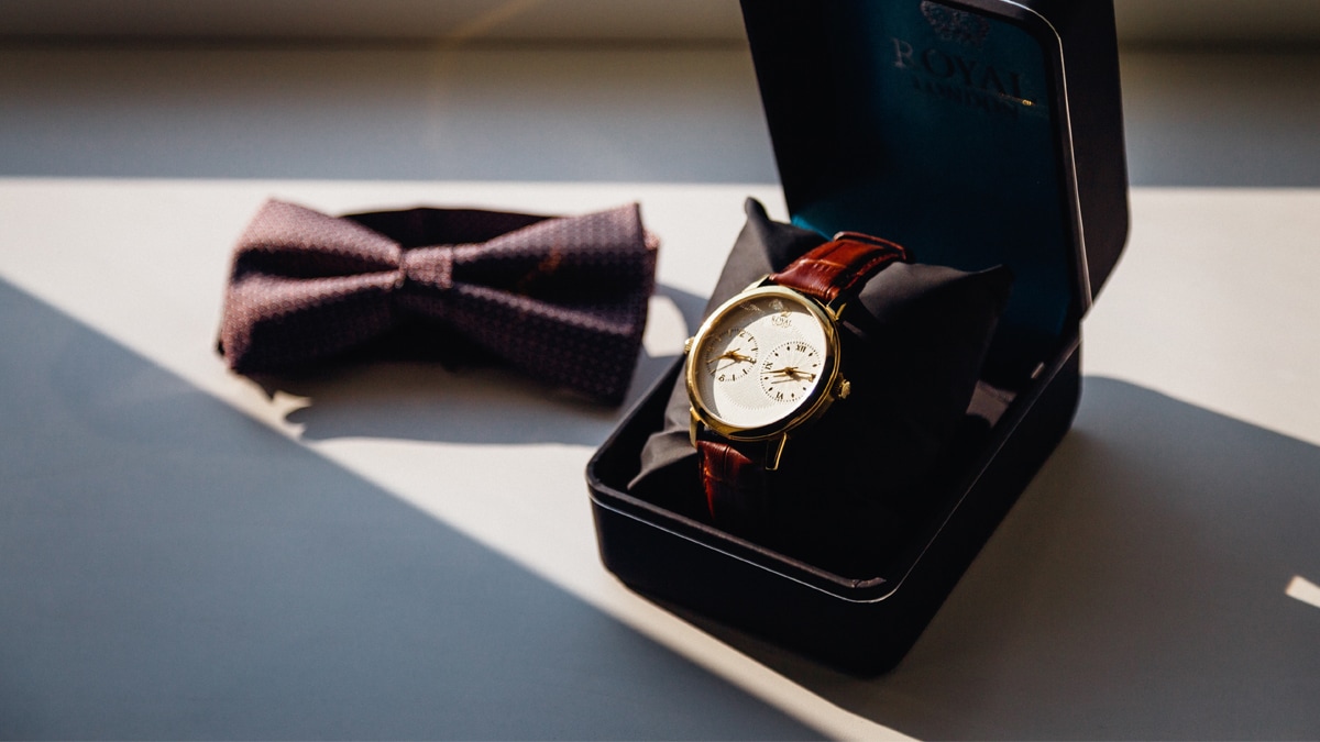 Luxury watch for anniversary