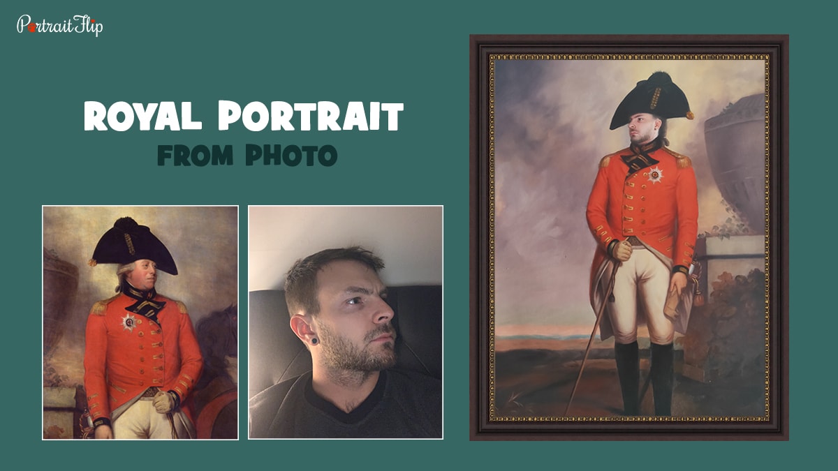 A royal painting portrait by PortraitFlip