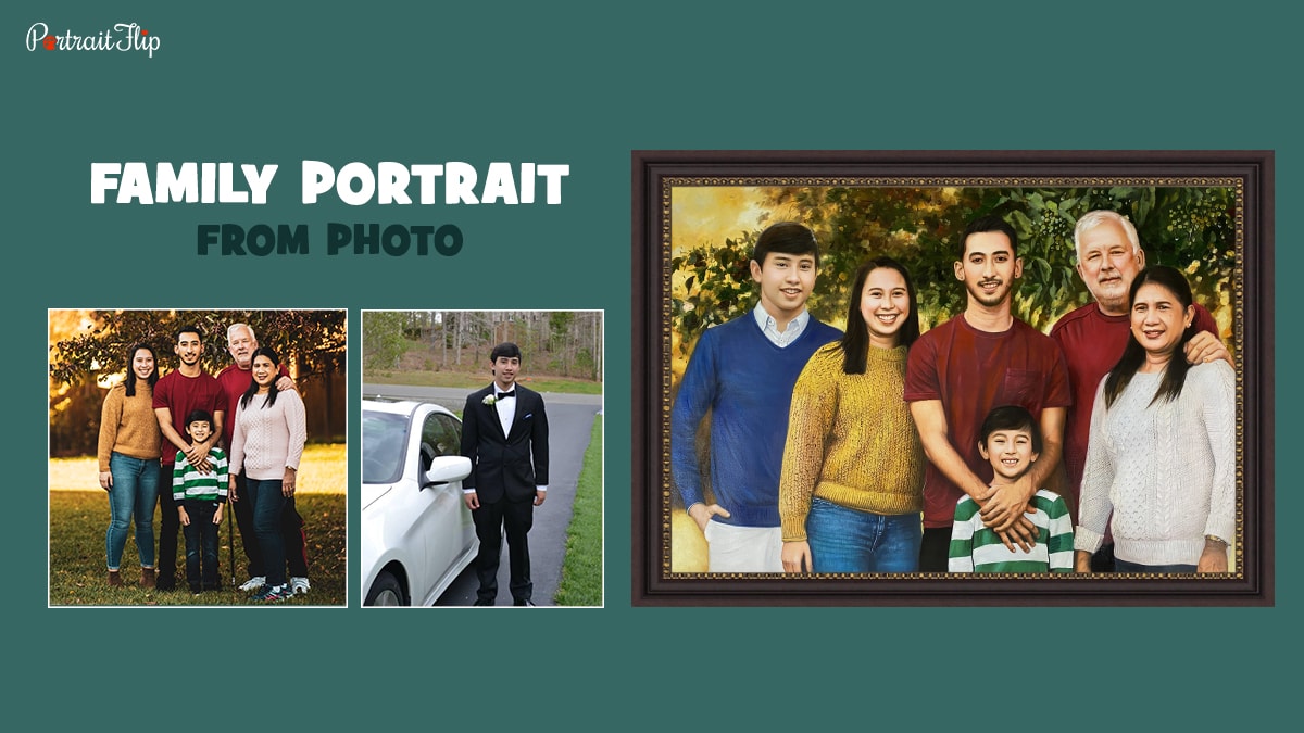 A Family Portrait by PortraitFlip