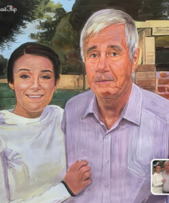 Parents and Children Pastel Portraits