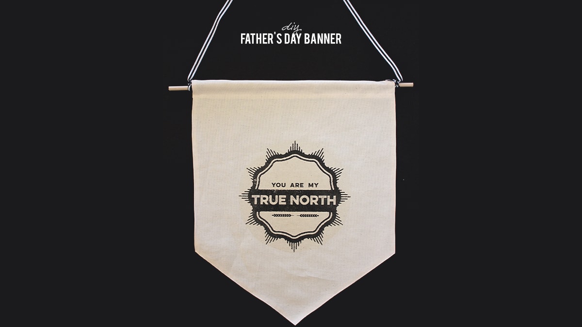 You are my true north banner