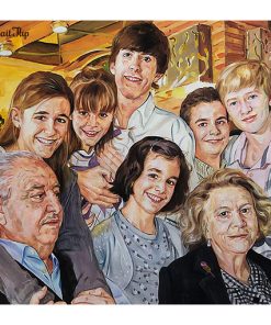Grandparents & Grandchildren Pastel Portraits
