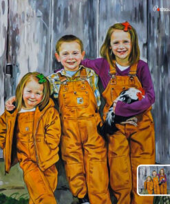 kids pastel painting