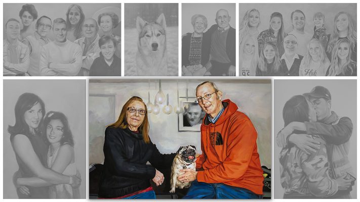 People & Pet Pastel Portraits