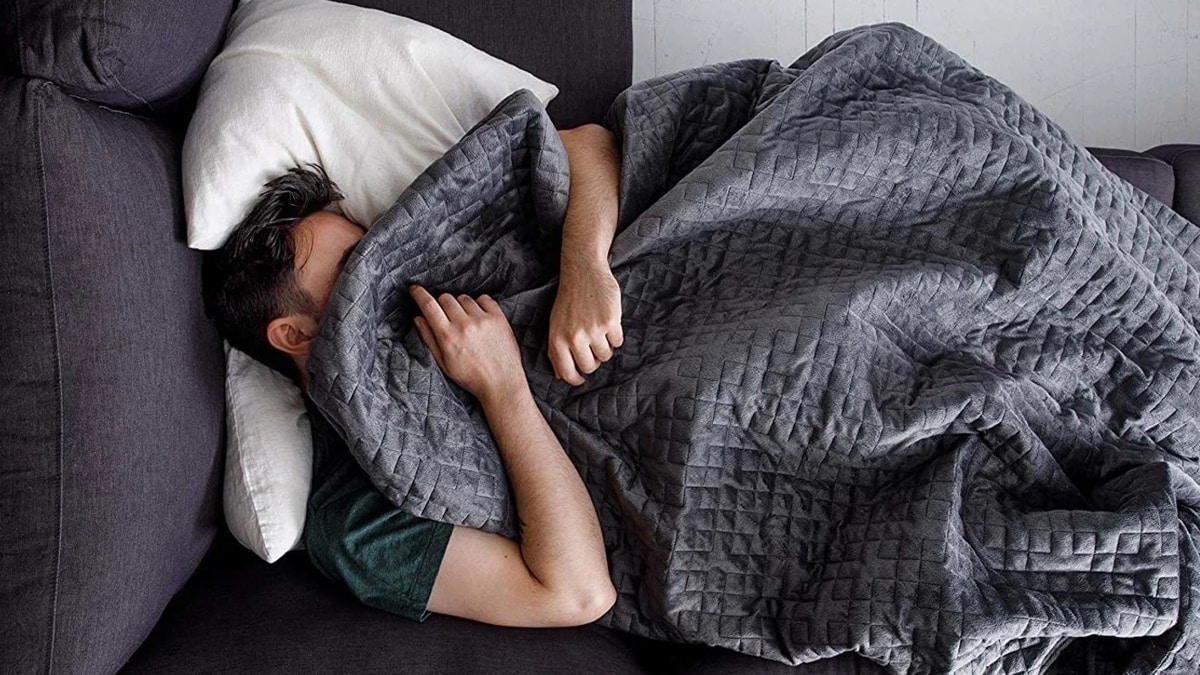 A weighted Blanket to help someone who is dealing with the loss of a loved one.