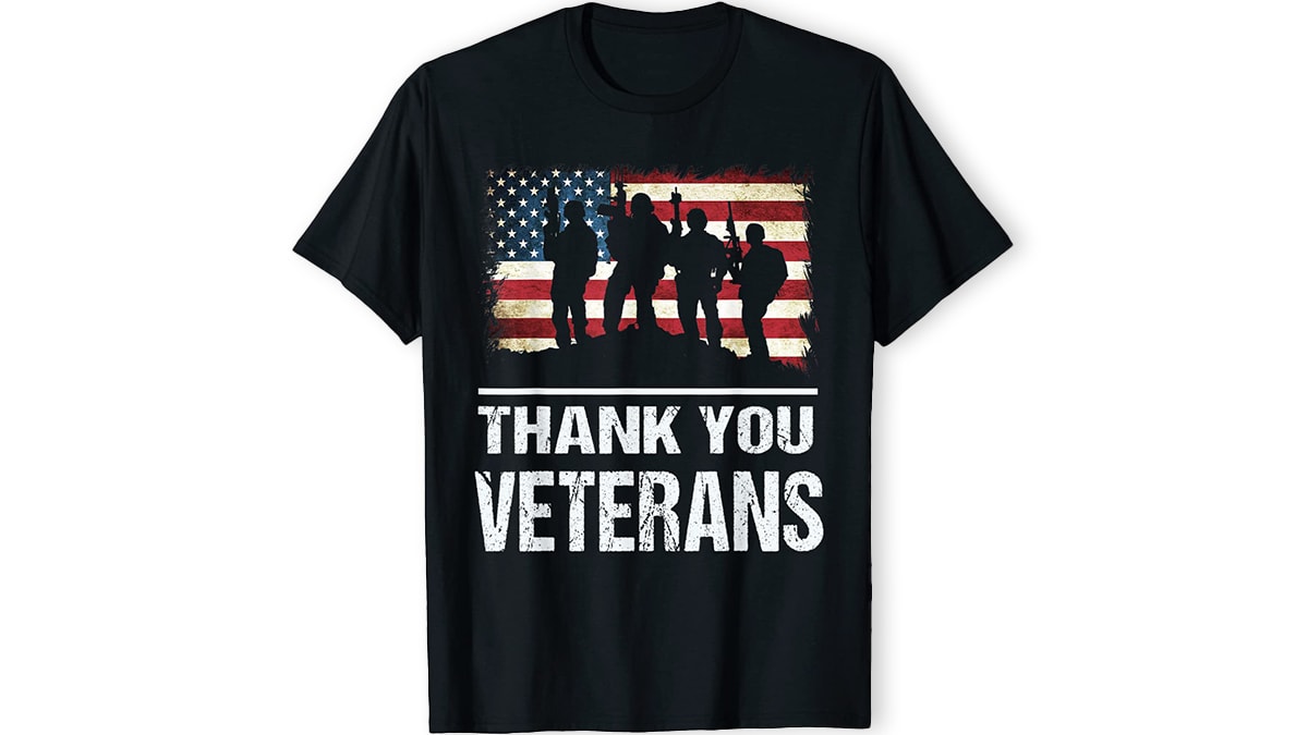 Thankyou veterans T-shirt for Memorial Day