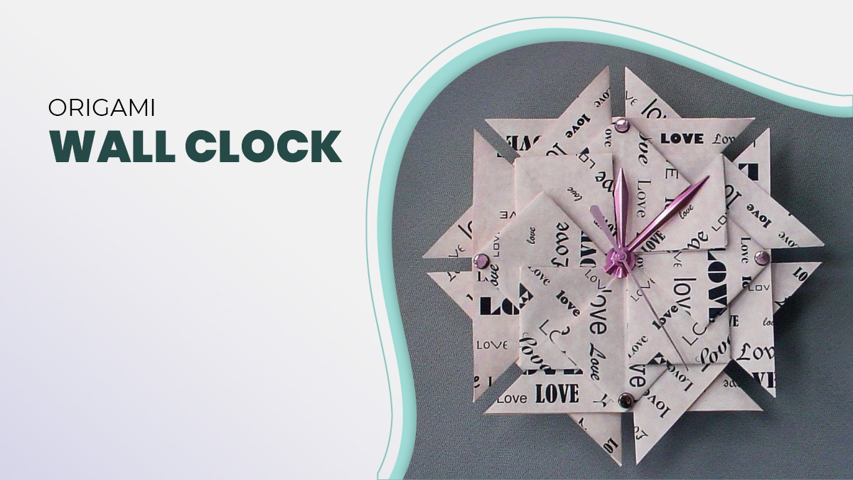 a wall clock as a paper anniversary present. 
