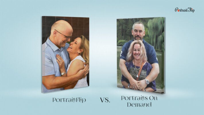 PortraitFlip vs. Portraits On Demand: Find Your Custom Portrait Services!