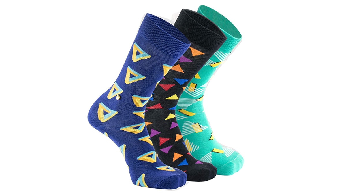 3 funky socks for your older brother