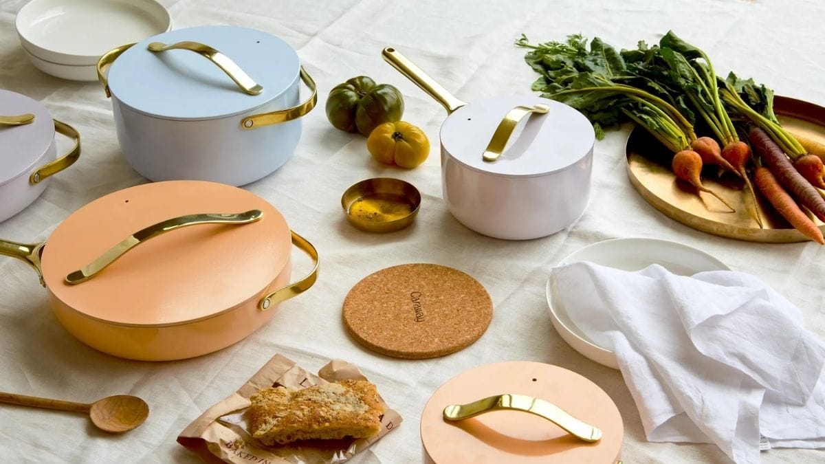 a cookware set meant to be gifted as a Christmas gift meant for a brother in law