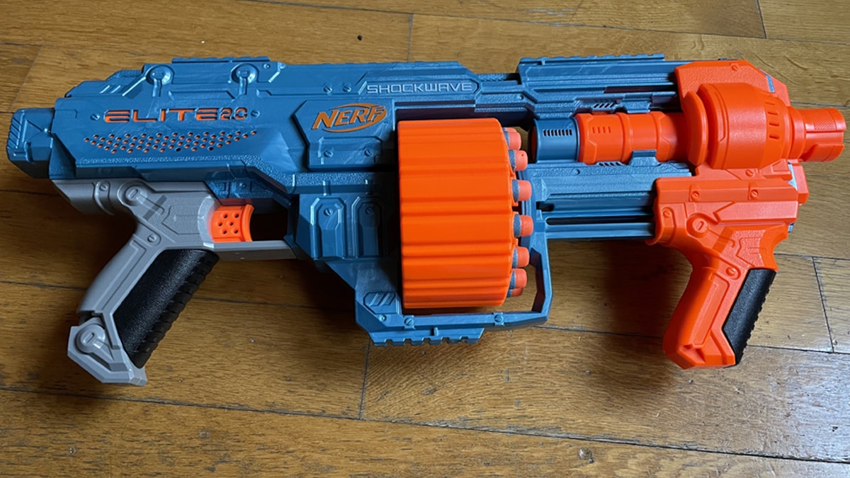 A Throwback Nerf Gun