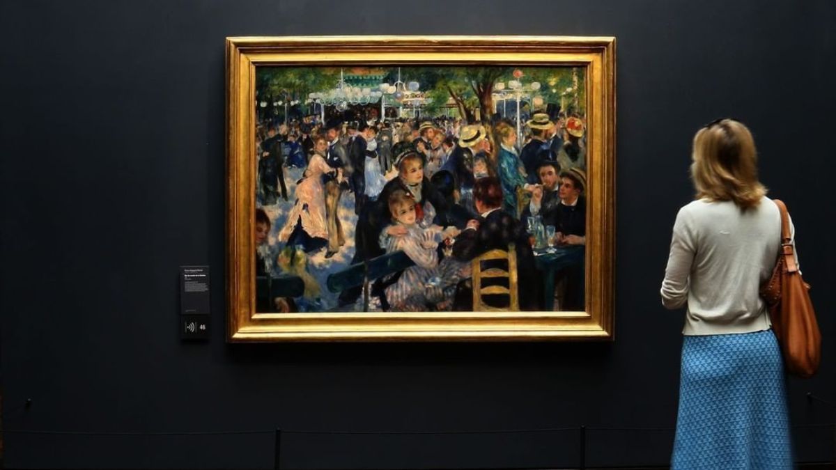 Bal Du Moulin De La Galette by Pierre-Auguste Renoir shown as one of the most expensive paintings to ever be auctioned 
