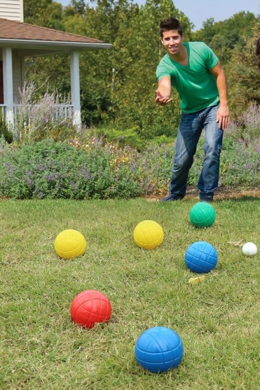 Bocce Ball Set as one of the most unique gift ideas for him for Christmas
