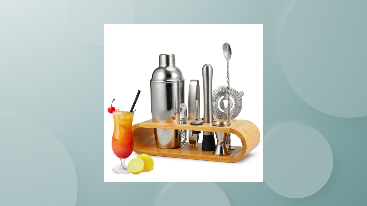 a cocktail making set
