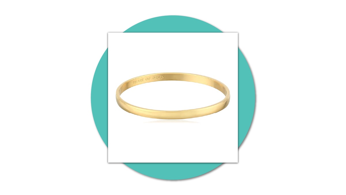a gold bangle