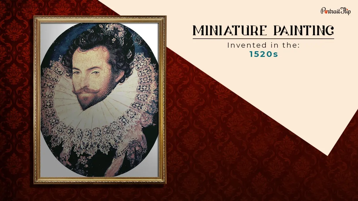 miniature painting technique that was invented in the 1520s shown as one of painting techniques in the all types of paintings, styles, and techniques blog