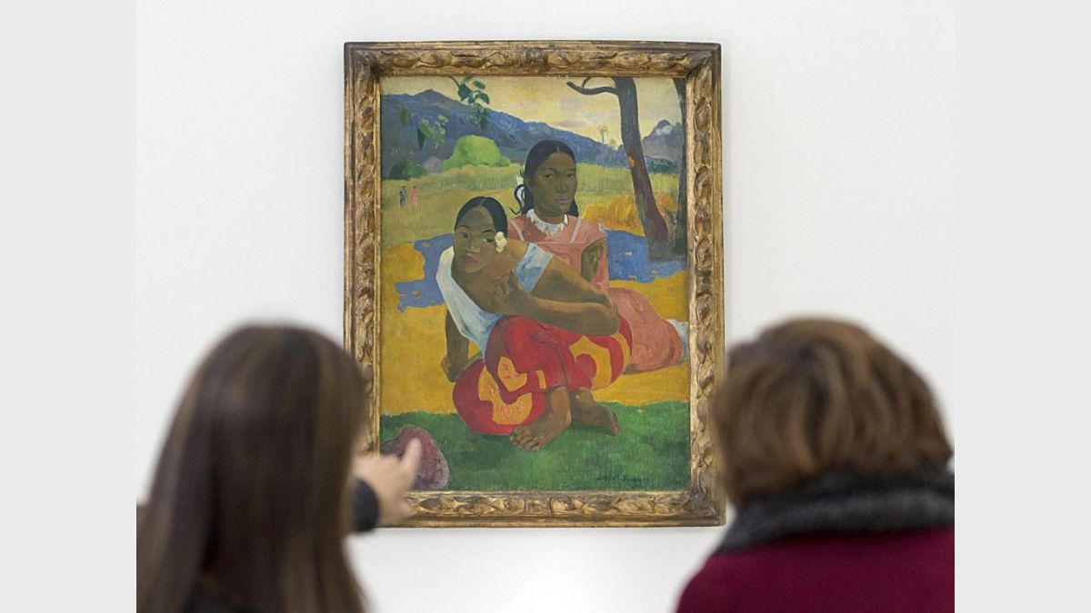 Nafea Faa Ipoipo (When Will You Marry)? by Paul Gauguin shown as one of the most expensive paintings to ever be auctioned 