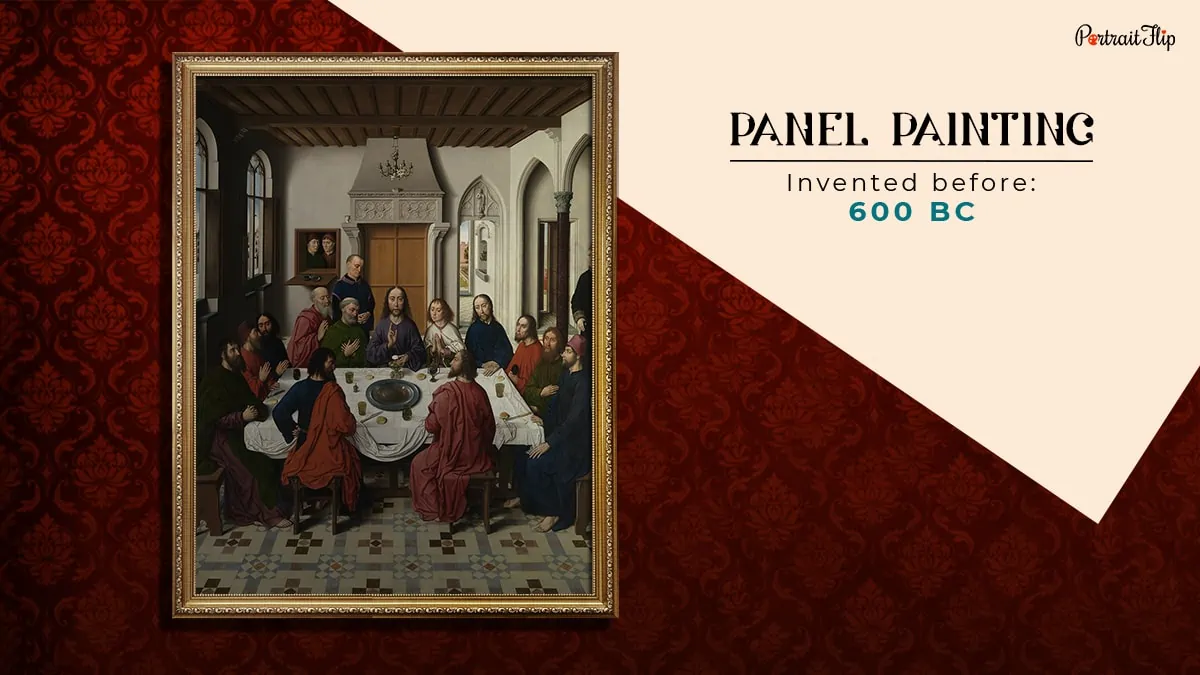 panel painting technique that was invented before 600 BC shown as one of painting techniques in the all types of paintings, styles, and techniques blog