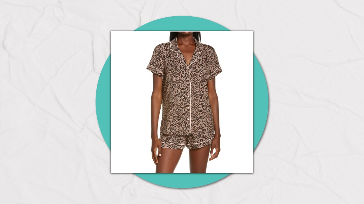 an African girl with pajama set