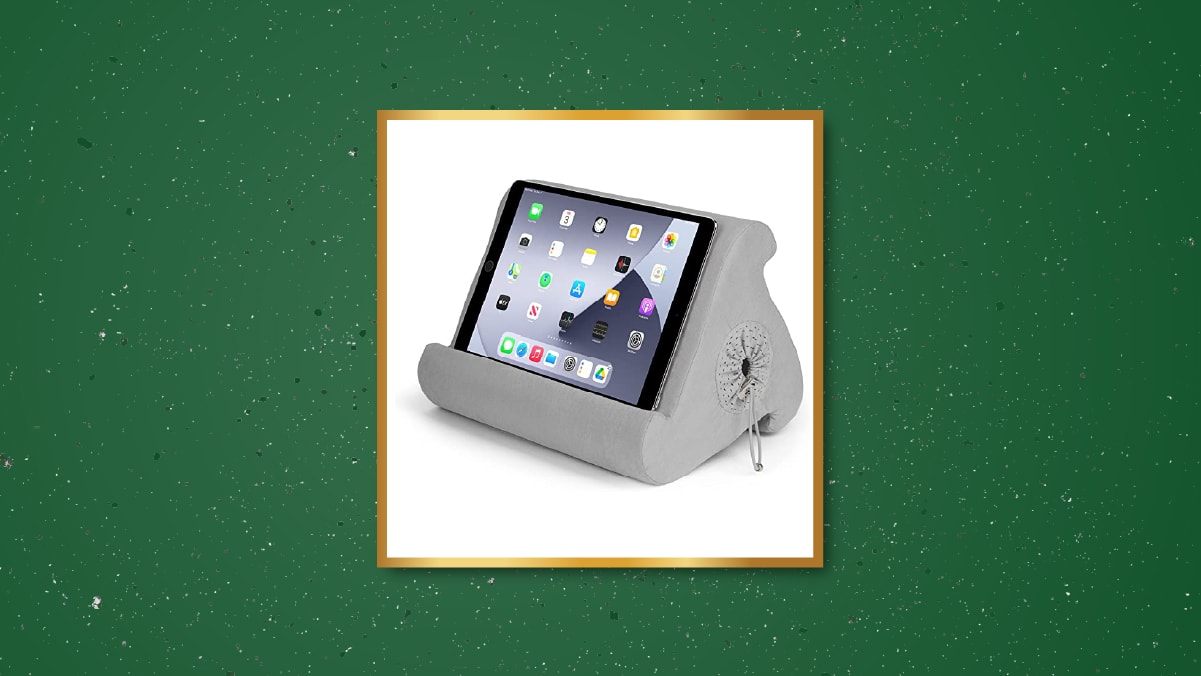Flippy Tablet Pillow Stand and iPad Holder for Lap,