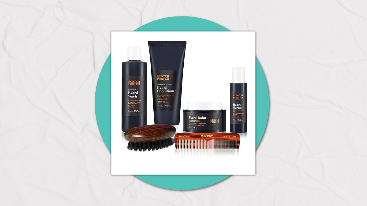 a beard grooming set